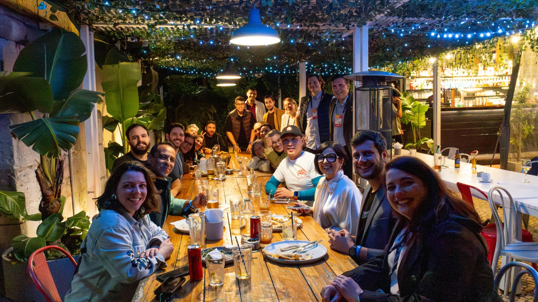 Incubou community gathering in Lisbon — founders, mentors and partners